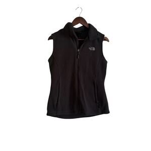 The North Face Women’s Fleece Vest Size Small Black Full Zip